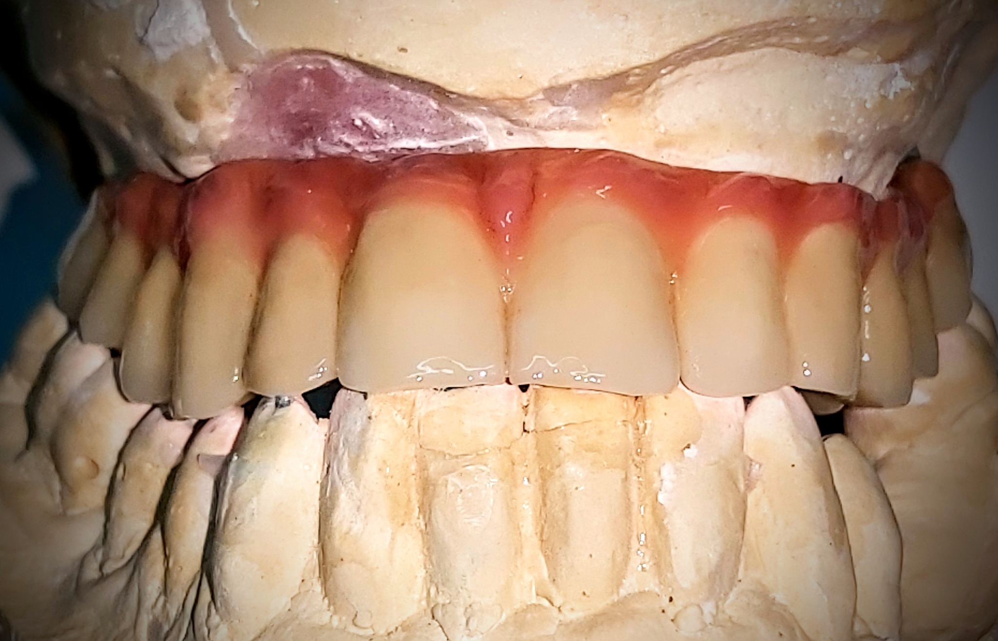 Trabajo anterior de DNM sobre modelo, con detalle de textura y caracterización